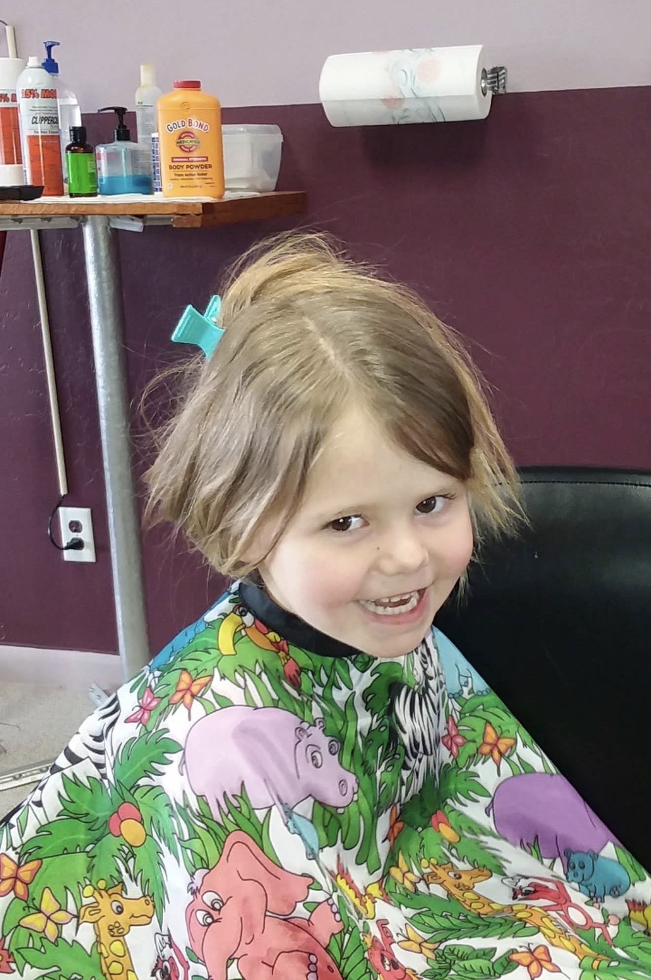 Short bob haircut